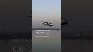 XPENG X2 0-35mph Acceleration Test Flight
