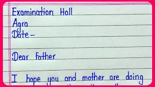 Write a letter to father asking for money to buy books in english