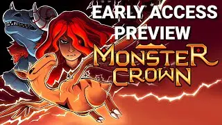 Monster Crown - Early Access Pre-release preview - A throwback to classic Pokemon games! First Hour!
