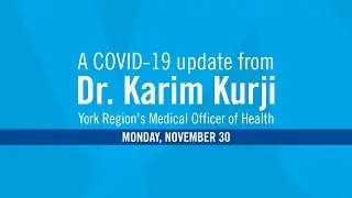 COVID-19 Update - November 30, 2020