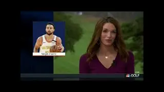 CARA BANKS AND MICHELLE WIE THE GOLF CHANNEL 8 5 20