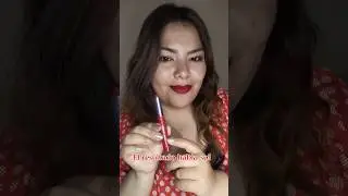 Com&iacute;, tome y bes&eacute; con este labial que no transfiere 😱 #colorfix #lipstick