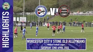 Worcester City 0 Stone Old Alleynians 3