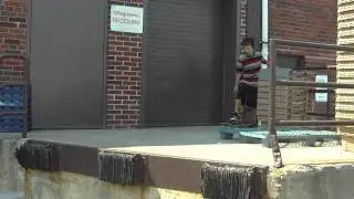 Mikeys 180 off a ledge