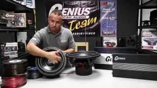 Genius Car Audio - Woofers Competition Series G7