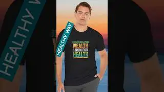 T-Shirt Design: Running Motivational Slogan For Health Not After Wealth #shorts