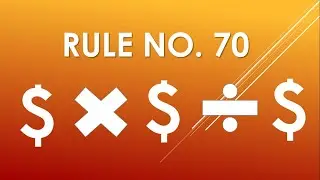 How to find Future Value of your Money | Rule No. 70 | Investment Idea |
