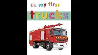 DK My First Trucks Board Books/Best Board Book For Toddlers