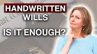 Can a Handwritten Will Hold Up in Court? Understanding Holographic Wills