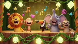Animal Friends Shape Song for Kids | Fun Shapes & Animal Song, Popular Nursery Rhyme & Baby Songs