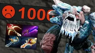Тини-охранник на 1000 порядочности в Доте 2 | Tiny 7.21 Dota 2