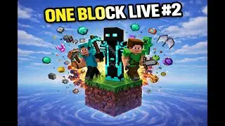Minecraft One Block Live #2 🔥 | Bangla Survival Stream 😱 #minecraft #gaminglive #livetoday #oneblock