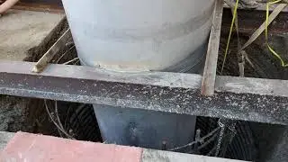 80 Ft Billboard Support Installation