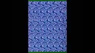 Fantastisches 3D ohne Brille Verborgene Bilder 3D-Art Autostereogram