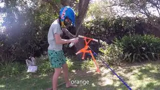 Custom scooter spray painting.