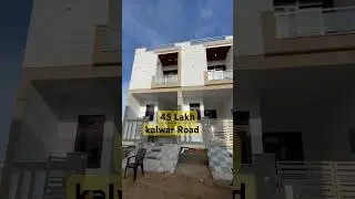 3 Bhk Villa 45 Lakh Kalwar Road #realestate #property