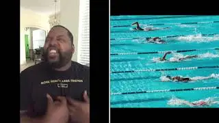Swimming is the vibranium  of sports 😳😳😳😳