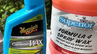 Rinse aid comparison. Formula 4 vs Hybrid Ceramic