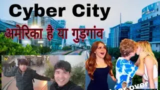 Cyber Hub Gurgaon 😯🔥 Night Life, Food & Vibes | Cyber City Gurgaon Vlog | KarLeStudy |  