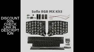 Lily58 Split Keyboard PCB Kit Sofle PCB Diy Custom Mechanical Keyboard Accessories RGB MX Switch Wir