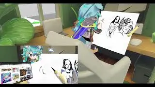 dibujando en vr