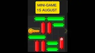 Hamster Kombat Mini-Game 15th August (Puzzle Solved)