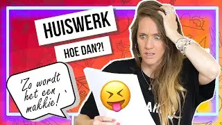 HUISWERK📚 #5 TIPS die je wil WETEN!💡