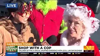 AZ LEOS on 3TV for Shop with a Cop in the Metro District