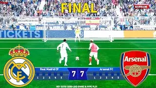 S&eacute;ance de tirs au but | Real Madrid vs Arsenal | Ligue des Champions | Simulation PES 21