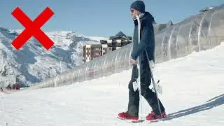 How to Carry Skis Properly | Beginner Ski Tip: Correct Grip & Ski Brake Position