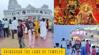 Exploring Divine Vrindavan & Barsana | Spiritual Vlog | Radha Krishna Bhakti ,Prem Mandir