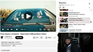 Tizzy Stackz x Lil Berete - Black Heart (Реакция)