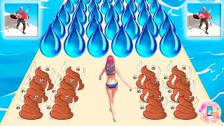 Satisfying Mobile Games - Tall Man Run, Slice It All, Jelly Run 2048, StackColors, Number Master...