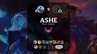 Ashe ADC vs Lucian - NA Master Patch 13.6