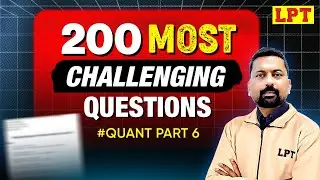 CAT 2025: 200 Most Important MCQs of Quant | Part 6 | Quant for CAT Exam