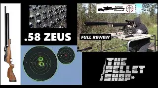 AEA ZEUS .58 caliber Gen 2 (Full Review) + Accuracy Test w/ KRS Slugs (Big-Bore PCP Air Rifle)