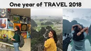 One year of TRAVEL in 6 mins | 2018 (My youtube rewind)