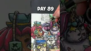 Day 89 Drawing EVERY Brawler - Finx🤯 #shorts #brawlstars #drawing