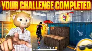 Your Challenge Completed ✅🔥😱 || Give Me Another 🔥🙈😁 || @funwithsrbyt || #freefire #challenge