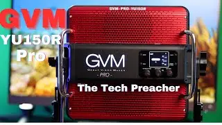 Best Professional Video Light Solution | GVM YU150R Pro Review