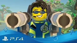 LEGO Worlds | PlayStation Exclusive Agents Pack Trailer | PS4
