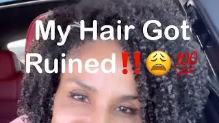 My Hair Got Ruined‼️😩💯Post No Oils, Butters & Curly Cuts!