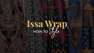 Issa Wrap: Izzy and Liv African Print Wrap Skirt How To Tutorial