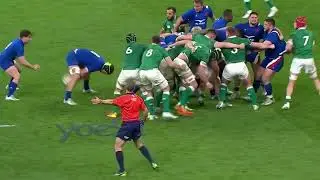 THAT Scrum in Paris (Baille + Atonio vs Porter + Furlong)