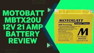 MotoBatt MBTX20U AGM Battery Full Review | Specifications, Features, Pros & Cons