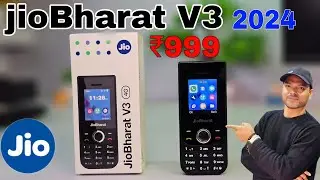 Jio Bharat V3 4G Unboxing and Review | Cheap and Best 4G keypad Phone