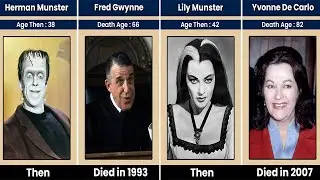 THE MUNSTERS (1964) Cast THEN and NOW 2025 Thanks For The Memories