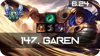 Garen Top vs Akali Diamond Preseason 7 Season 7 s7 Patch 6.24 2017 Gameplay Guide Build