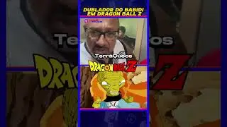 Ivo Roberto |Dublador do Babidi em Dragon Ball! #dublagem #dublagembr #dragonball #dragonballz