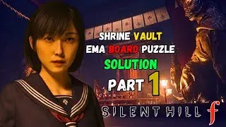 Silent Hill f Full Game Walkthrough - Shrine Vault Ema Puzzle Guide (Hard Difficulty)